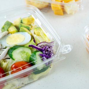 Profesional Grab-N-Go Snack Box Conveniente Tamper Evident Packaging Recipiente De plástico reciclable para alimentos para fines industriales - Product Image 6