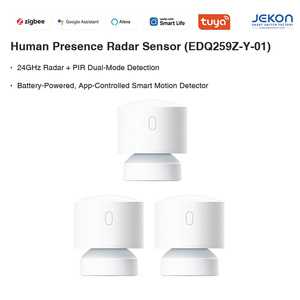 Détecteur de mouvement Tuya Zigbee à double détection radar 24 GHz + PIR, alimenté par batterie - Product Image 4