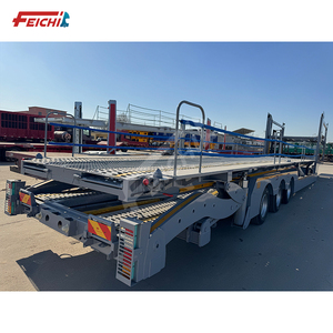 FEICHI Nouvelle semi-remorque à 3 essieux pour véhicules lourds, fabrication chinoise directe, pour le <span class=keywords><strong>transport</strong></span> de conteneurs et de véhicules utilitaires - Product Image 4