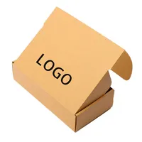 Caja de cartón personalizada con logotipo, embalaje de papel pequeño de regalo