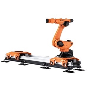 Robot industriel à 6 axes KR500 Fortec, bras articulé robuste pour la palettisation automatique, la manutention de boîtes sur rail, charge utile de 240 kg, moteur - Product Image 2