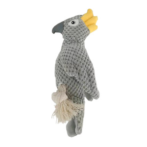 Creative Real Wholesale Pet Plush Sounding <strong>Parrot</strong> Bird <strong>Toys</strong> Dog Chewing Teething Bite Resistant <strong>Toys</strong> - Product Image 3