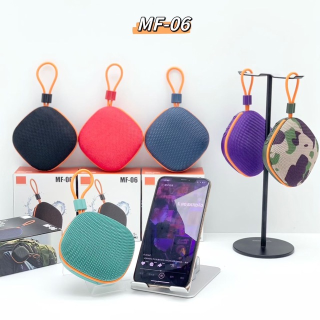MF-06 Mini Smart Speaker Portable Outdoor Subwoofer With TF Card/USB/FM Radio TWS Function