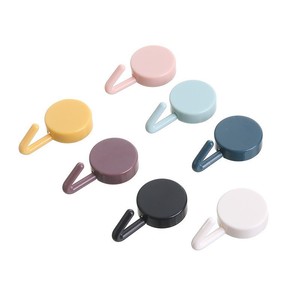 Coat <b>Hooks</b> Adhesive Modern <b>Plastic</b> Strong Eco-Friendly Multifunction Wall Adhesive <b>Hooks</b> for Kitchen Bathroom Bedroom - Product Image 2