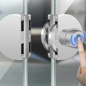 <span class=keywords><strong>Cerradura</strong></span> Inteligente Biométrica de Huella Dactilar Más Popular, <span class=keywords><strong>Cerradura</strong></span> de Alta Seguridad para Puerta de Vidrio - Product Image 1