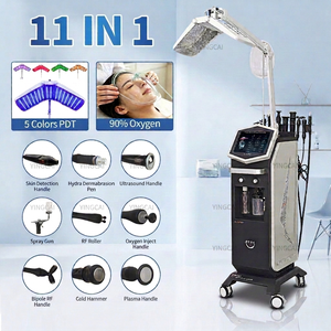 Popular Máquina Profesional de Hidrodermoabrasión 11 <span class=keywords><strong>en</strong></span> <span class=keywords><strong>1</strong></span> con Chorro de Agua, Peeling, Hidrovacío y Lifting Facial 10 <span class=keywords><strong>en</strong></span> <span class=keywords><strong>1</strong></span> - Product Image 1