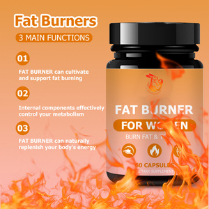 Factory Wholesale Naturally Fat Burner for Women Capsules with Caffeine Green Tea Extract Herbal Supplement Support Appetite Con - Product Image 4