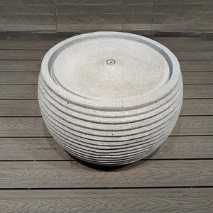 Customized <b>Indoor</b> <b>Water</b> <b>Fountain</b> Unique Decorative Fiber Clay Material Garden Ornaments Outdoor Waterproof Weather Resistant - Product Image 2