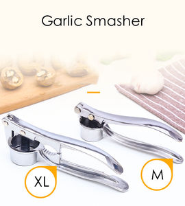 Presse-ail en acier inoxydable E021, décortiqueur de noix, ustensile de cuisine multifonctionnel facile à nettoyer, vente en gros - Product Image 3