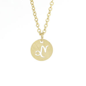 Collar <span class=keywords><strong>de</strong></span> signos del zodiaco <span class=keywords><strong>de</strong></span> 12 meses para mujer, joyería <span class=keywords><strong>de</strong></span> moda <span class=keywords><strong>de</strong></span> astrología, acero inoxidable <span class=keywords><strong>de</strong></span> titanio - Product Image 6