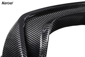 Diffusore Lip Stile Karbel in Fibra di Carbonio a Secco Diffusore Posteriore Labbro di Scarico Spoiler per Audi <span class=keywords><strong>A3</strong></span> <span class=keywords><strong>SLine</strong></span> S3 8V 2017-2019 - Product Image 4