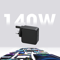 Chargeur multi-appareils USB Type-C 140W pour ordinateur portable, écran tactile, téléphone, tablette, adaptateur de charge rapide pour iPhone, Macbook, appareil photo