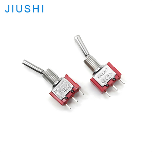 MTS-112B1 6 mét đơn cực chuyển đổi chuyển đổi 3-pins 2-Way ON/on 2-positionsreset ngắn phẳng xử lý chuyển đổi chuyển đổi 2A/250VAC 5A/125VAC - Product Image 3