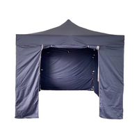 Tente d'auvent de gazebo facile à installer de l'usine professionnelle Tente pliante extérieure étanche avec logo personnalisé Prix bas pour gazebo pliant de glamping