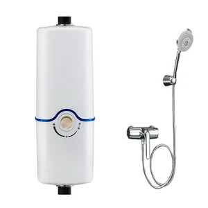 Instant electric hot water shower mini water heater with thermostat