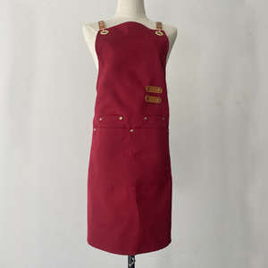 Waterproof <b>Kitchen</b> <b>Apron</b> for Women/Men With Pockets Work Mandil Cleaning Pinafore Restaurant Shop Work Uniform - Product Image 3