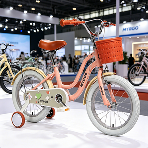MTBGO Best Seller Vélo pour filles avec panier et siège, vélo pour enfants, vélo pour filles - Product Image 4