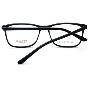 Monture de lunettes carrée grise Jack 53-17-140, monture complète, unisexe, tendance mode, lunettes pour adultes - Product Image 4