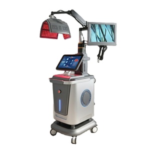 OEM ODM 6-in-1 <b>Hair</b> Restoration Laser Machine with BIO Photon Brush for Spa Clinic <b>Hair</b> <b>Follicle</b> <b>Stimulation</b> Device - Product Image 1