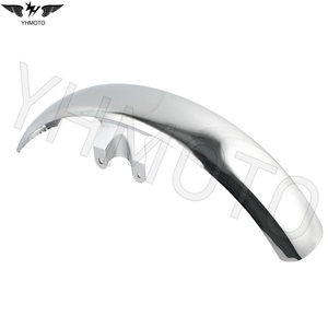 Guardabarros Delantero de Acero Cromado (Kotflügel) para Motocicleta MZ 251 MZ 250 - Product Image 3