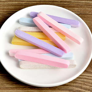 Pack de 12 éponges triangulaires en cellulose compressée naturelle, écologiques, pour le <span class=keywords><strong>shampoing</strong></span>, le nettoyage du visage et le démaquillage - Product Image 6