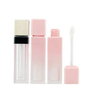 Factory Direct Supply Reliable Plastic Cosmetic Bottle Supplier 10Ml Gradient Square Lip Gloss Tube