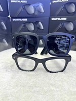 Lunettes intelligentes IA E02C E03 avec caméra haute définition anti-tremblement 8 Mps, interprétation simultanée et IA de conversation GPT