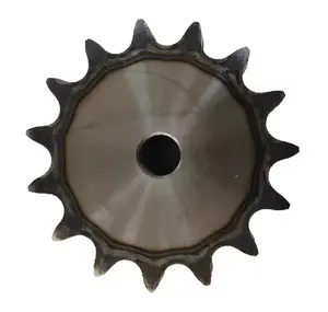Roda de roda dentada de corrente de rolo 80B de alta qualidade com 15 dentes para peças de material rodante