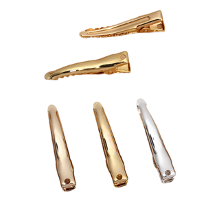 Pince à bec de canard jiangc (07846) 35-45mm, fabriquée à Guangzhou, pour <span class=keywords><strong>cheveux</strong></span>, matériaux de bricolage faits à la main, vente en gros - Product Image 3