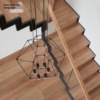 Escalier intérieur sur mesure à double poutre pour intérieurs de loft, poutre inclinée, escalier droit en acier et bois, villas duplex, personnalisation DIY