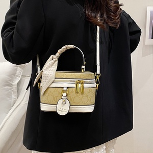 Bolsos de Diseño Versátiles Tipo Cubo para Mujer, Bolso de Mano, Novedad 2026, Casual, de Hombro y Cruzado, con Cierre de Cremallera, Tamaño Pequeño - Product Image 4