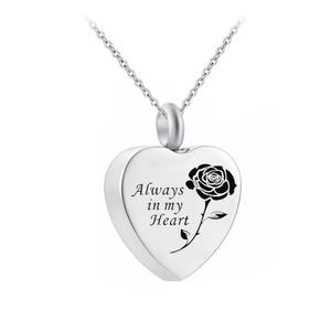 Collier personnalisé en acier inoxydable avec pendentif en forme de cœur, collier commémoratif pour animaux de compagnie, pour femmes, hommes et filles - Product Image 6