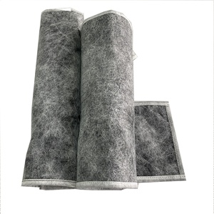 Venta caliente tela no tejida fibra de carbón activo de carbono tela no tejida laminada de carbono de higiene transpirable de alta calidad - Product Image 1
