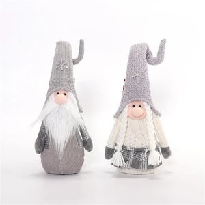Lot de 2 grands gnomes en peluche pour décoration de cheminée de salon, cadeau de fête, décoration de Noël Tomte suédois - Product Image 2