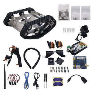 Unfinished Smart <strong>Robotic</strong> Car <strong>Kit</strong> + A1 <strong>Robot</strong> Arm Standard Version Black WIFI <strong>Robot</strong> Tank <strong>Kit</strong> - Product Image 5