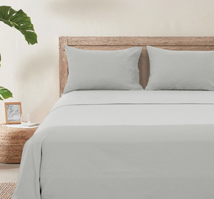 Vente en gros de draps de <span class=keywords><strong>lit</strong></span> super doux, 4 pièces, 50% coton/50% polyester, respectueux de la peau - Product Image 2