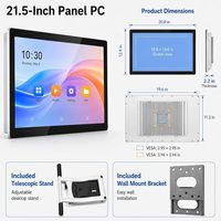 Nouvel écran tactile Android 11 noir de 15,6 pouces, 16:9, 1080P FHD, écran interactif, RK3568 Quad-Core, 4 Go de RAM, 32 Go de ROM intégrés