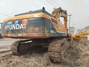 Excavatrice d'occasion Hyundai R485 48 tonnes, hydraulique sur chenilles, bon état, en stock, vente chaude - Product Image 3