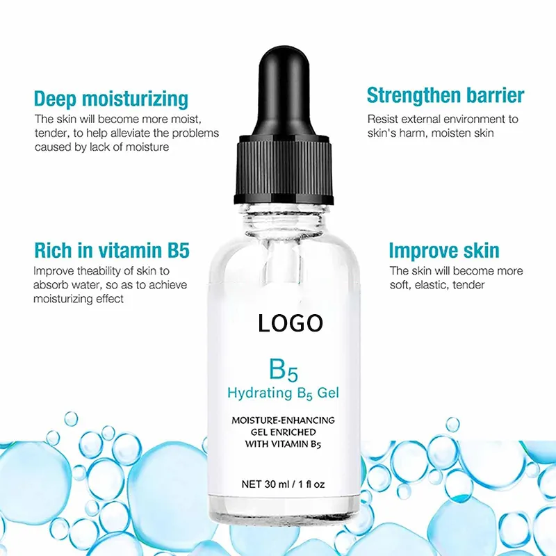 Hydrating B5 Gel huyết thanh độ ẩm-tăng cường mặt kem với axit hyaluronic và thảo dược chống lão hóa chống nhăn tính năng