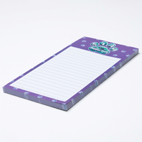 Bloc-notes magnétique personnalisé imprimé sur toute la surface, pour liste d'épicerie, en papier recyclé, avec mise en page flexible, approvisionnement en gros direct usine