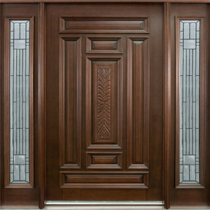 <span class=keywords><strong>Porte</strong></span> <span class=keywords><strong>d</strong></span>'<span class=keywords><strong>entrée</strong></span> en <span class=keywords><strong>bois</strong></span> à motif traditionnel - Design classique avec sculpture <span class=keywords><strong>sur</strong></span> <span class=keywords><strong>bois</strong></span> personnalisée et utilisation pratique - Product Image 1