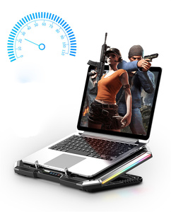 Support de refroidissement pour ordinateur portable avec double port USB, 7 positions, support de refroidissement pour ordinateur portable, angles réglables, rehausseur d'ordinateur pour ordinateur portable de <span class=keywords><strong>17</strong></span>,3 <span class=keywords><strong>pouces</strong></span> - Product Image 5