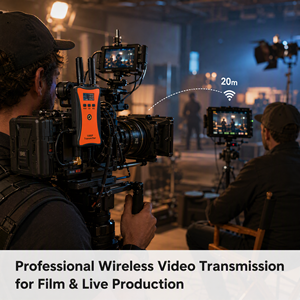 Kit Estensore Video Wireless HDMI 4K HD 200m (656 Piedi) 1 TX a Più RX per Trasmissione Video 4K per Streaming <span class=keywords><strong>Live</strong></span> da Telecamera - Product Image 6