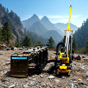 Plataforma de Perforación Portátil con Motor Diésel, Caja de Cambios y Bomba para Exploración Geológica de 800m, Precio de Fábrica - Product Image 1