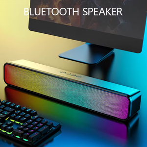 Barra de Sonido LED RGB Inalámbrica con USB y Bluetooth para Computadora de Escritorio, Cine en Casa, Dispositivos Tecnológicos con Comunicación Auxiliar - Product Image 5