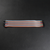 Fil de cavalier Dupont 40 broches 10CM 20CM 30CM femelle à femelle F-F câble de cavalier Dupont pour Arduino