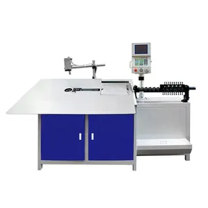 Yüksek kaliteli CNC tam otomatik CNC 2D tel bükme makinesi satılık en iyi giysi askı yapma makinesi
