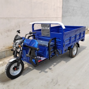 Triciclo Eléctrico Agrícola, Motocicleta <span class=keywords><strong>de</strong></span> Tres Ruedas Pesada para <span class=keywords><strong>Transporte</strong></span> <span class=keywords><strong>de</strong></span> <span class=keywords><strong>Pasajeros</strong></span> y Carga - Product Image 3