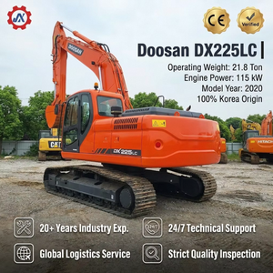 Excavadora de cadenas DOOSAN DX225LCA usada de 22 toneladas, excavadora Doosan de segunda mano con pocas horas de trabajo. - Product Image 2