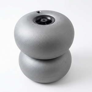 Carrinho de Praia com Rodas de Balão de <span class=keywords><strong>12</strong></span> Polegadas, Pneumáticas de Baixa Pressão em PP/PVC, Capacidade de Carga de 100KG, Certificado CE para Carrinhos de Pesca - Product Image 1